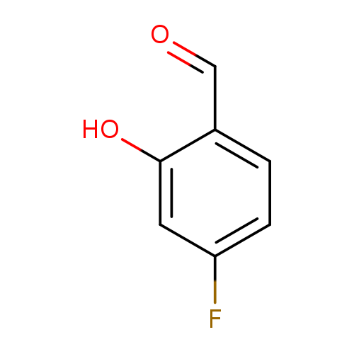 O=Cc1ccc(cc1O)F