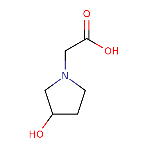 OC1CCN(C1)CC(=O)O