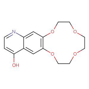 Oc1ccnc2c1cc1OCCOCCOCCOc1c2