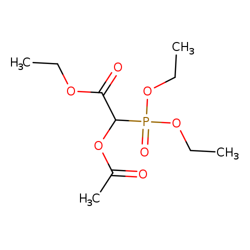 CCOC(=O)C(P(=O)(OCC)OCC)OC(=O)C