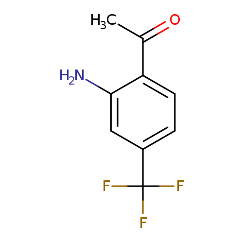 CC(=O)c1ccc(cc1N)C(F)(F)F