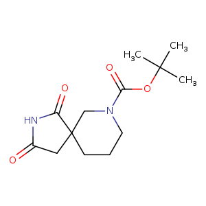 O=C1NC(=O)C2(C1)CCCN(C2)C(=O)OC(C)(C)C