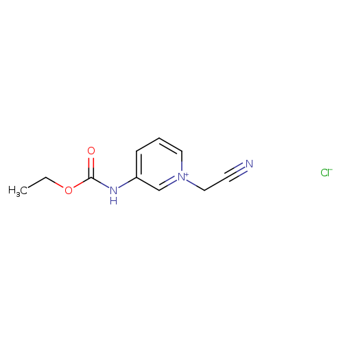 CCOC(=O)Nc1ccc[n+](c1)CC#N.[Cl-]
