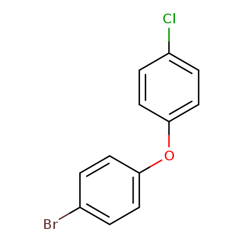 Clc1ccc(cc1)Oc1ccc(cc1)Br