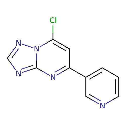 Clc1cc(nc2n1ncn2)c1cccnc1