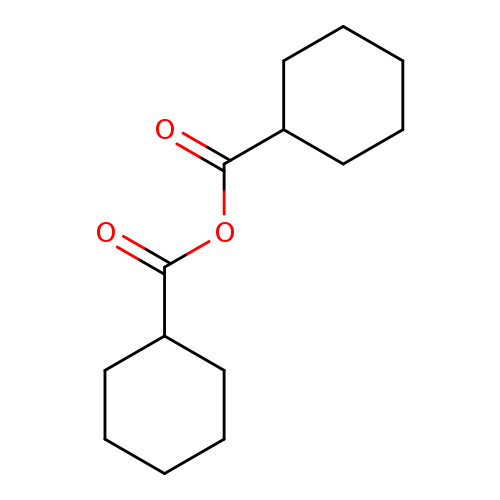 O=C(C1CCCCC1)OC(=O)C1CCCCC1