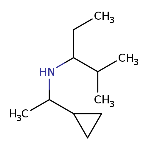 CCC(C(C)C)NC(C1CC1)C