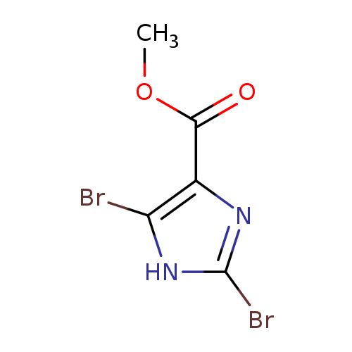 COC(=O)c1nc([nH]c1Br)Br