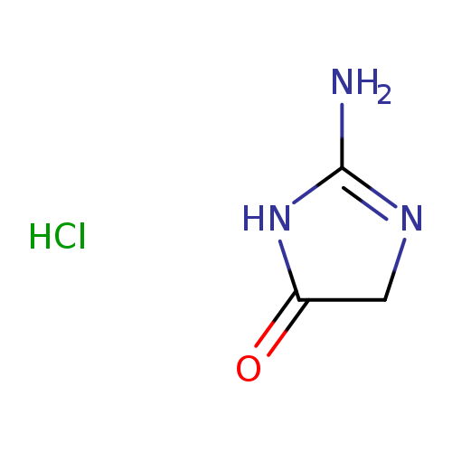 O=C1CN=C(N1)N.Cl
