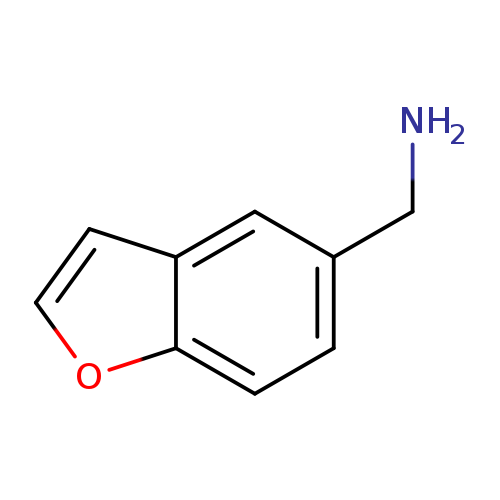 NCc1ccc2c(c1)cco2