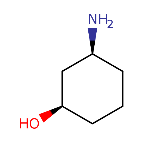 N[C@H]1CCC[C@H](C1)O