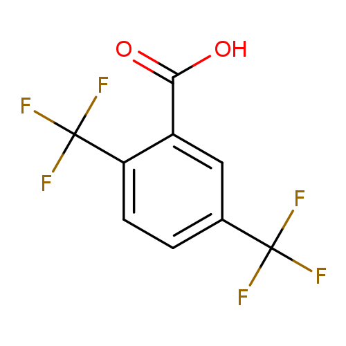 OC(=O)c1cc(ccc1C(F)(F)F)C(F)(F)F