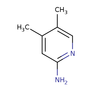 Nc1ncc(c(c1)C)C