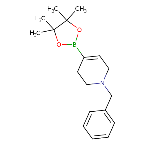 CC1(C)OB(OC1(C)C)C1=CCN(CC1)Cc1ccccc1