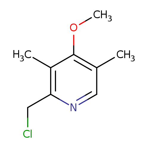 COc1c(C)cnc(c1C)CCl