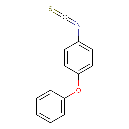 S=C=Nc1ccc(cc1)Oc1ccccc1