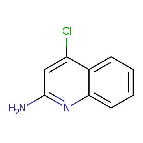 Nc1cc(Cl)c2c(n1)cccc2