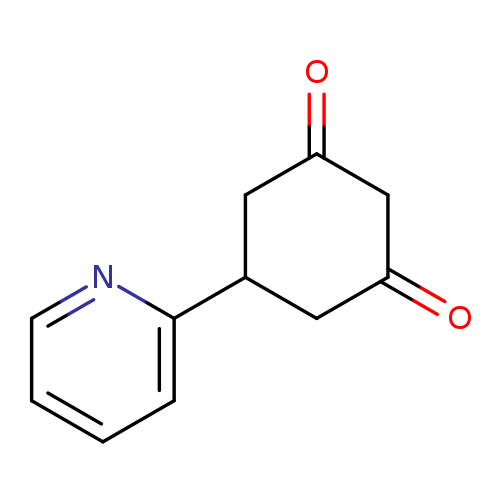 O=C1CC(=O)CC(C1)c1ccccn1