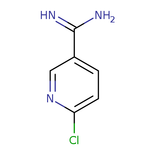 Clc1ccc(cn1)C(=N)N