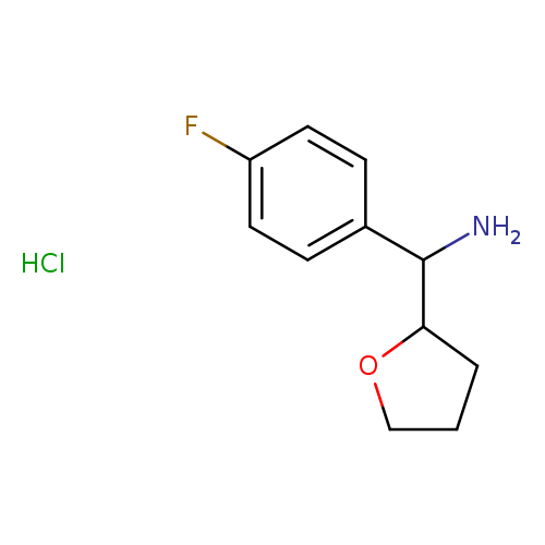 Fc1ccc(cc1)C(C1CCCO1)N.Cl