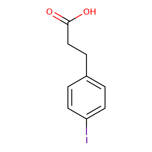 OC(=O)CCc1ccc(cc1)I