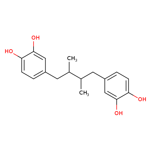 CC(C(Cc1ccc(c(c1)O)O)C)Cc1ccc(c(c1)O)O