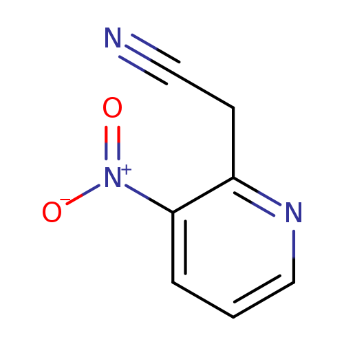 N#CCc1ncccc1[N+](=O)[O-]