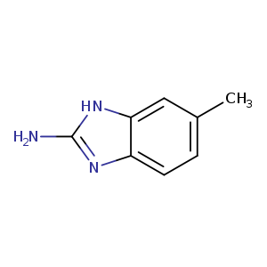 Cc1ccc2c(c1)[nH]c(n2)N