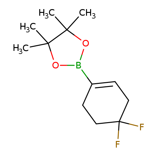 FC1(F)CCC(=CC1)B1OC(C(O1)(C)C)(C)C