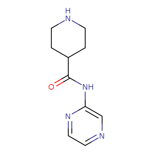 O=C(C1CCNCC1)Nc1nccnc1