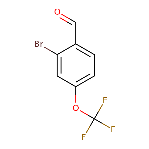 O=Cc1ccc(cc1Br)OC(F)(F)F