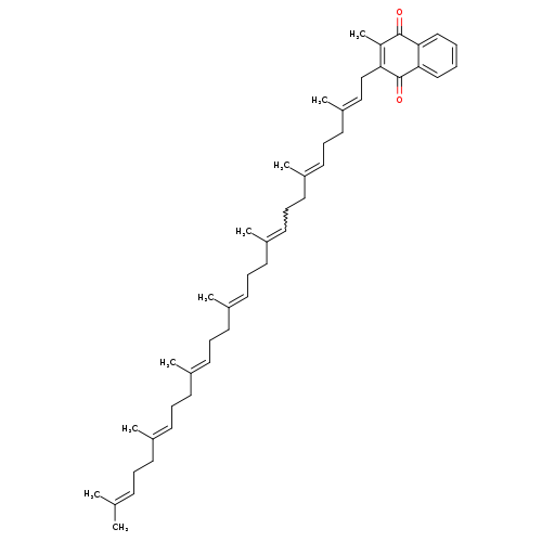 CC(=CCC/C(=C/CC/C(=C/CC1=C(C)C(=O)c2c(C1=O)cccc2)/C)/C)CC/C=C(/CC/C=C(/CC/C=C(/CCC=C(C)C)C)C)C