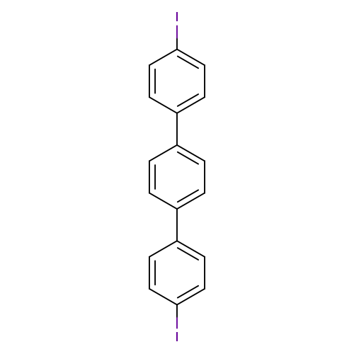 Ic1ccc(cc1)c1ccc(cc1)c1ccc(cc1)I