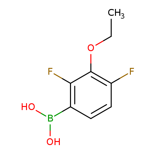 CCOc1c(F)ccc(c1F)B(O)O