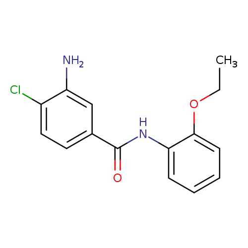 CCOc1ccccc1NC(=O)c1ccc(c(c1)N)Cl