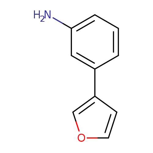 Nc1cccc(c1)c1cocc1