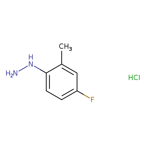 NNc1ccc(cc1C)F.Cl