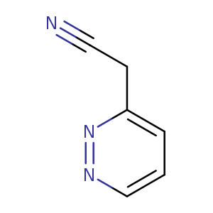 C(c1cccnn1)C#N