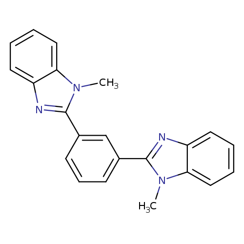 Cn1c(nc2c1cccc2)c1cccc(c1)c1nc2c(n1C)cccc2
