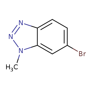 Brc1ccc2c(c1)n(C)nn2