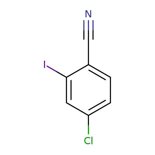 N#Cc1ccc(cc1I)Cl