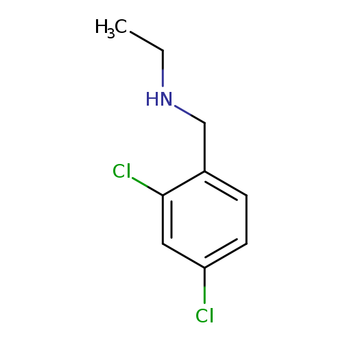 CCNCc1ccc(cc1Cl)Cl