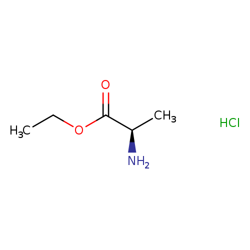 CCOC(=O)[C@H](N)C.Cl