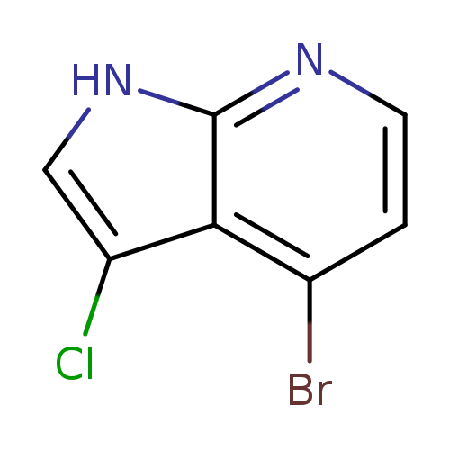 Clc1c[nH]c2c1c(Br)ccn2