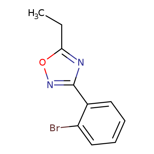 CCc1onc(n1)c1ccccc1Br
