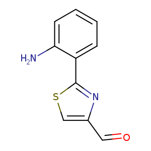 O=Cc1csc(n1)c1ccccc1N