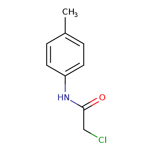 ClCC(=O)Nc1ccc(cc1)C