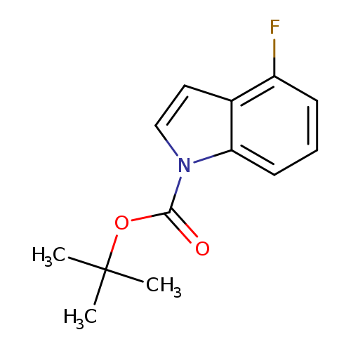 Fc1cccc2c1ccn2C(=O)OC(C)(C)C