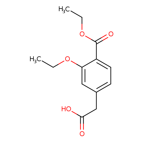 CCOc1cc(ccc1C(=O)OCC)CC(=O)O