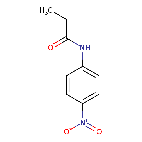 CCC(=O)Nc1ccc(cc1)[N+](=O)[O-]